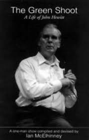 Poster for Ian McElhinney's one man show about Hewitt